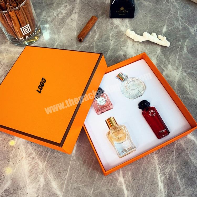 Custom Small Empty Perfume Oil OEM Packaging Paper Box Bottle Rigid Boxes Cosmetic Packaging Coated Paper