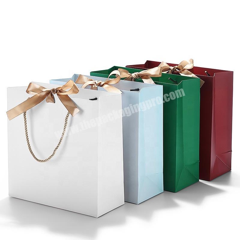 Custom Recycled Retail Small Paper Bags