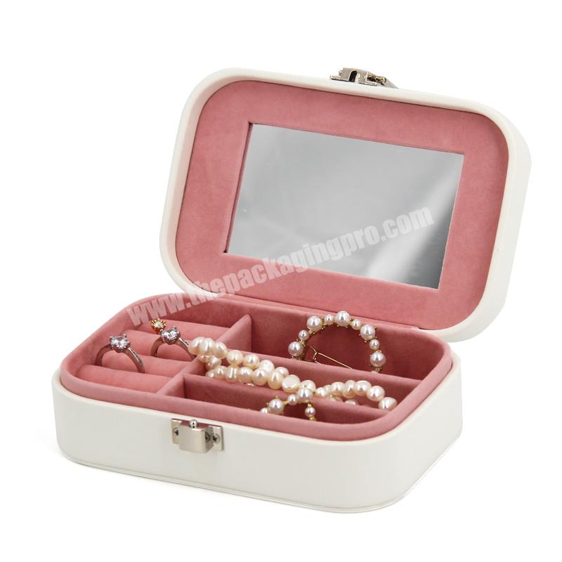 Custom design logo eco friendly jewelry ring box packaging wedding ring jewelry packaging box set large travel ring jewelry box