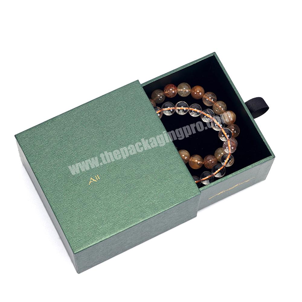 Custom fancy cardboard small jewellery ring storage box vintage proposal ring case box gift luxury ribbon slide jewelry ring box