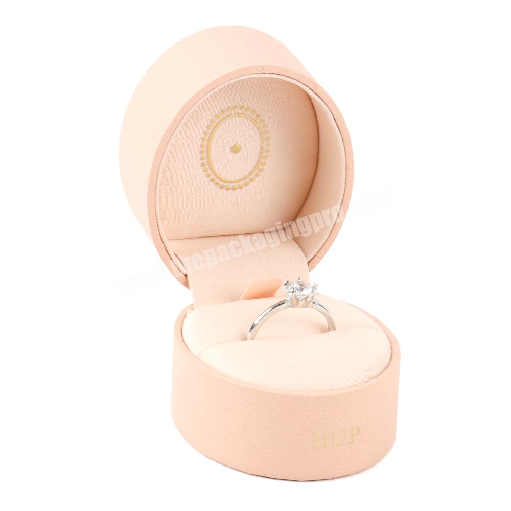 Custom high end design oval engagement wedding ring packaging jewelry gift paper box packaging jewelry boxes vintage jewelry box