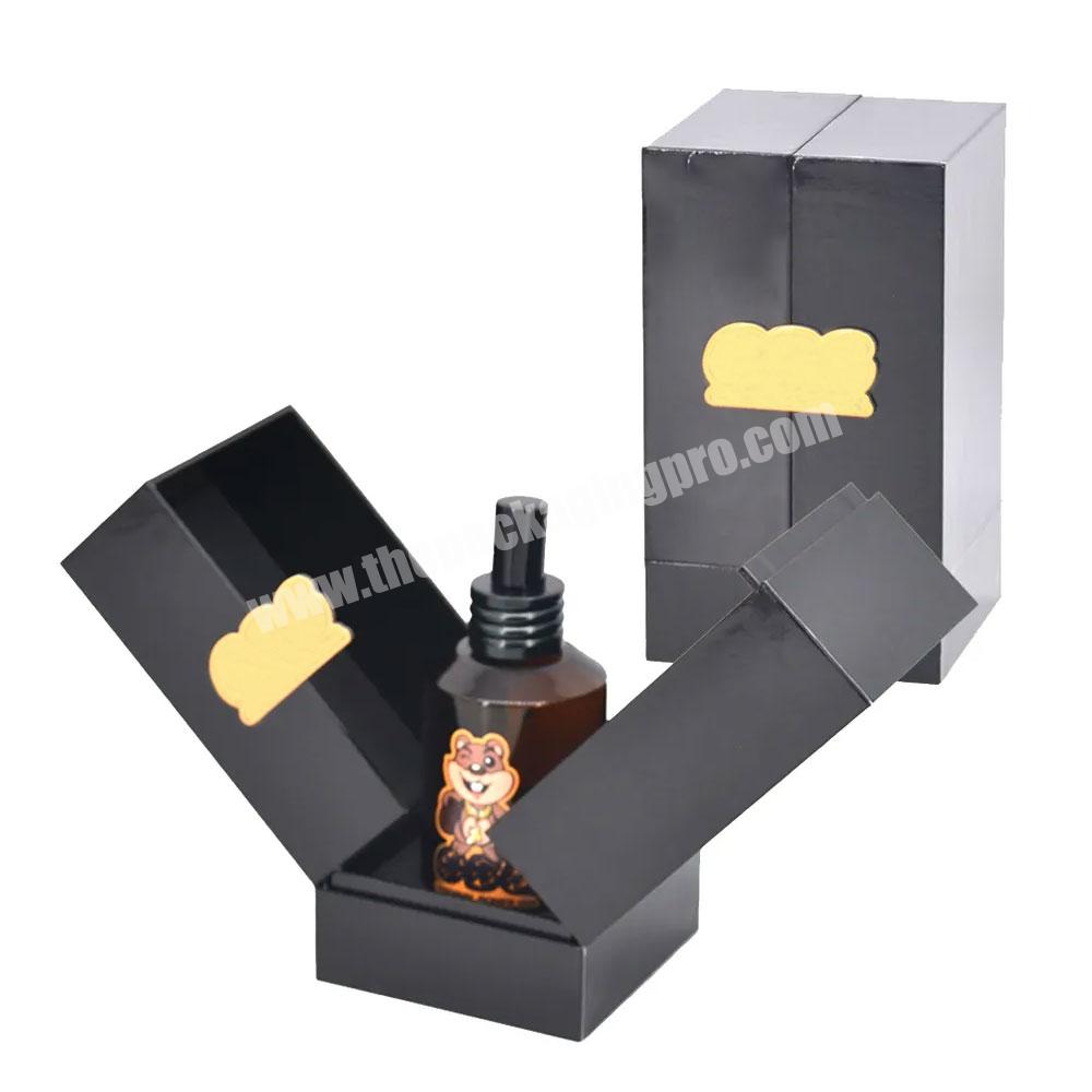 Custom logo private label cosmetic essential oil gift packaging box car perfume bottle gift box luxury glass bottle perfume box