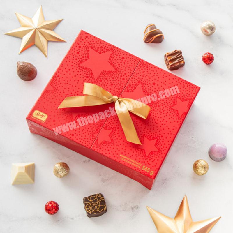 Designer Red Chocolate Gift Box