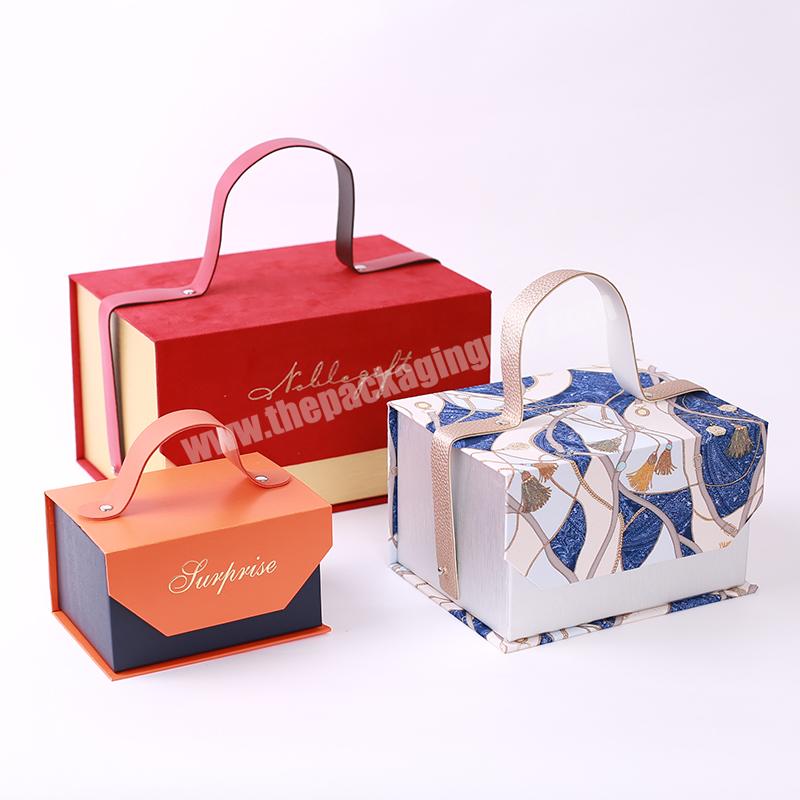 Custom printed Quality boxes for packing cosmetic baby gift portable packing boxes best-selling gift cardboard boxes