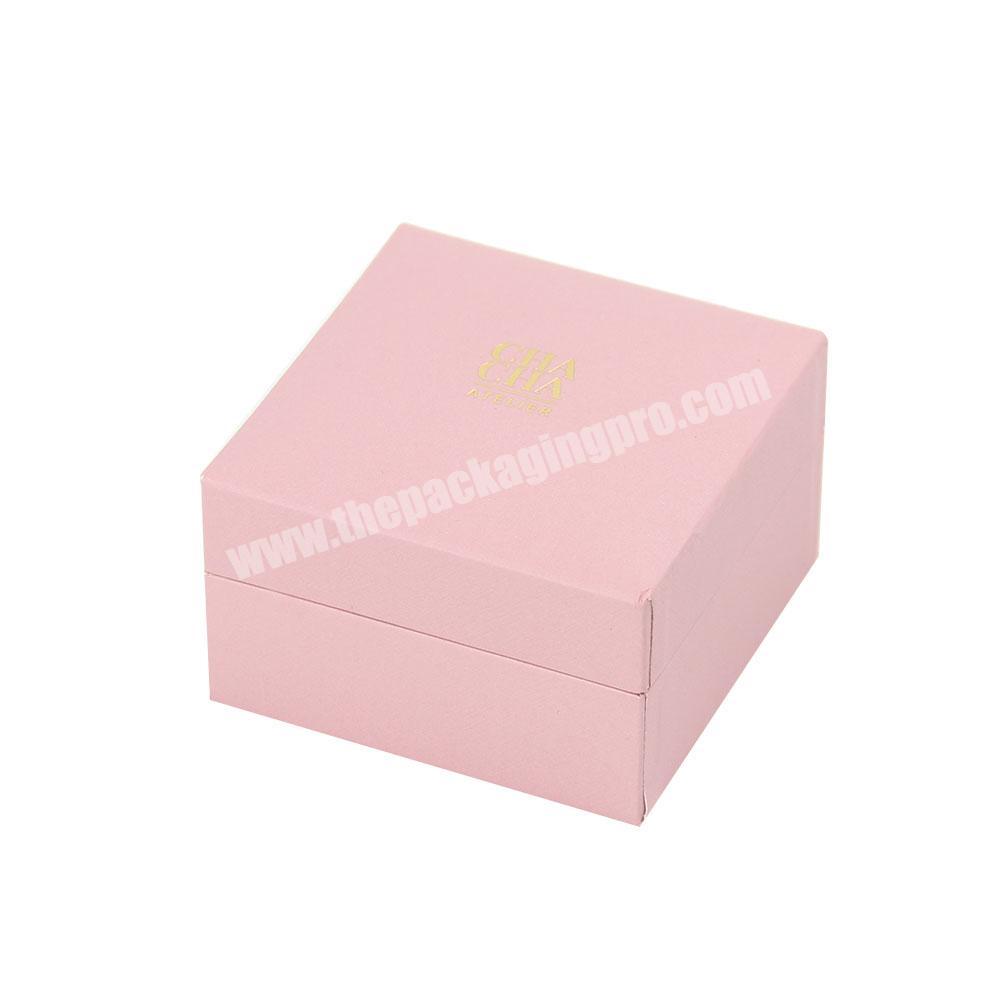 Custom printed jewelry rigid boxes eco friendly custom jewelry boxes with logo mothers day luxury designer jewelry box