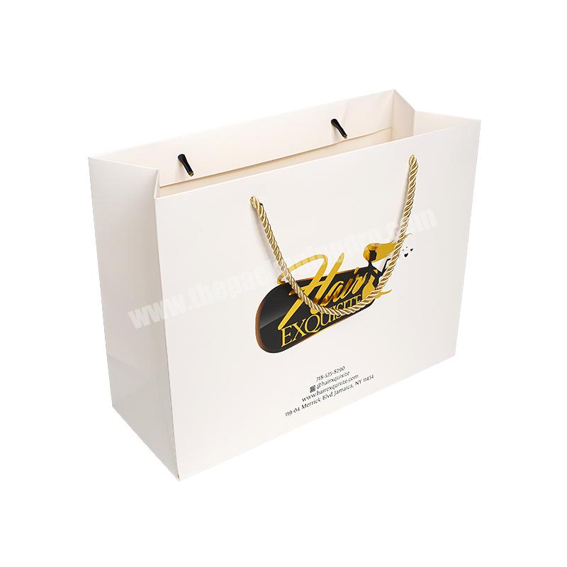 Customize Gift Craft Shopping Paper Bag With Handles custom size and color