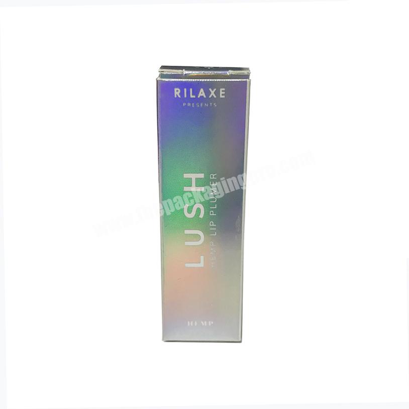 Customized 20ml Bottle Cosmetic Packaging 3d Holographic Paper Display Box