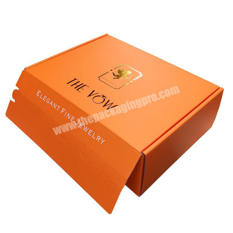 Customized Logo Skincare Cosmetic Self Seal Adhesive Packaging Boxes Easy Tear Strip Zipper Mailing Mailer Shipping Box