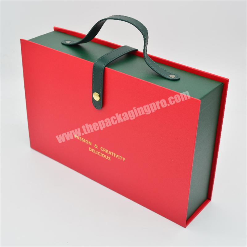 Customized Luxury Cardboard Paper Rigid Buttons Closure Rigid Storage Packaging Gift Box