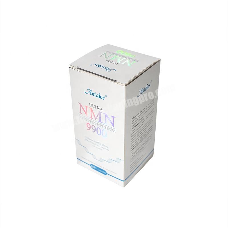 Customized Size Color Printing Logo Paper Box Cheap Price Eco Friendly Card Packaging Box manufacturers White Paper Box