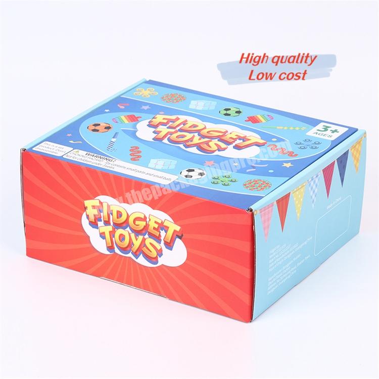 Customized Size Logo Printed Toys Product Packaging Delivery Box Corrugated Mailer Paper Gift Box