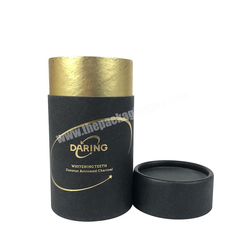 Customized luxury cardboard  packaging rigid paper round tube candle box