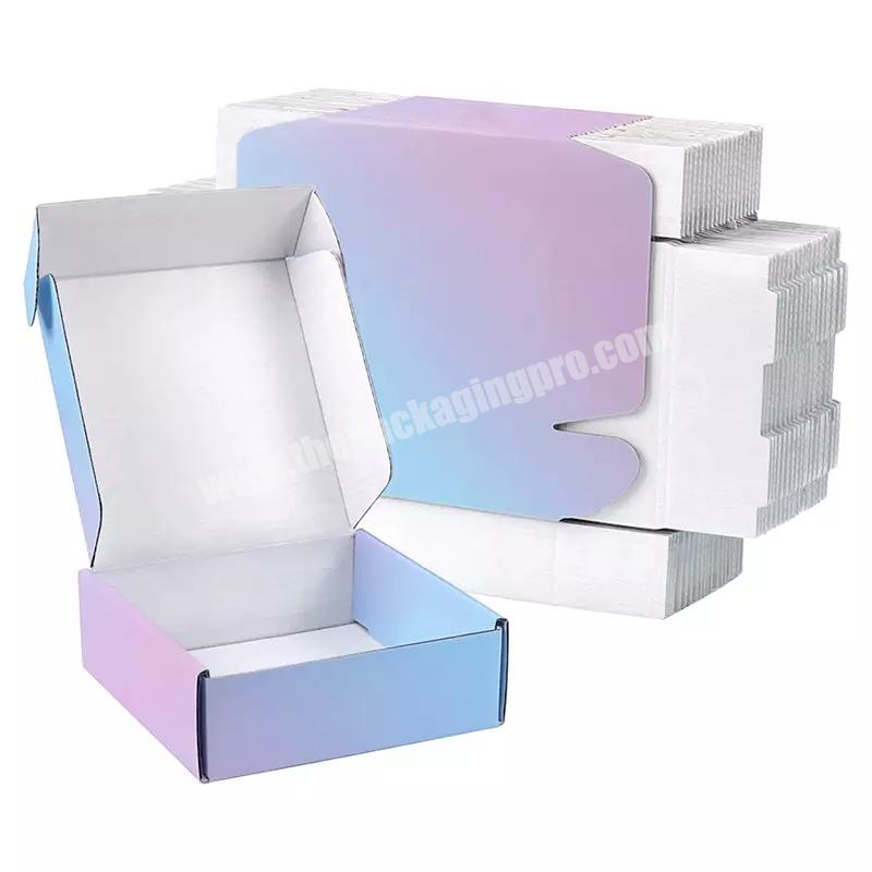 E flute color box clothing packaging airplane package box