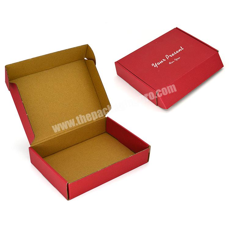 Factory Custom Mailer Box Paper Cardboard Recycled Paper Kraft Box for Clothing