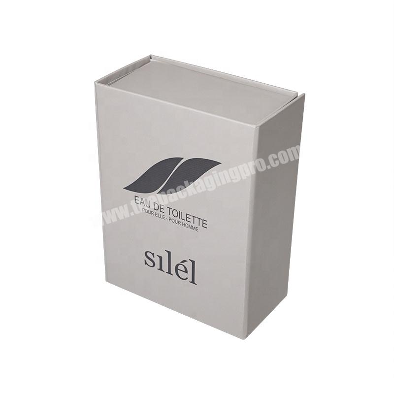 Factory Luxury Magnetic Flip Cover Cardboard Paper Box Gift Packaging Folding Boxes With Custom Printed Logo
