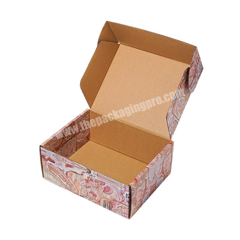 Factory Paper Packaging Recycle Folding Mailer Box Large Mailer Shipping Carton Corrugated Packaging Boxes Custom Printed Logo