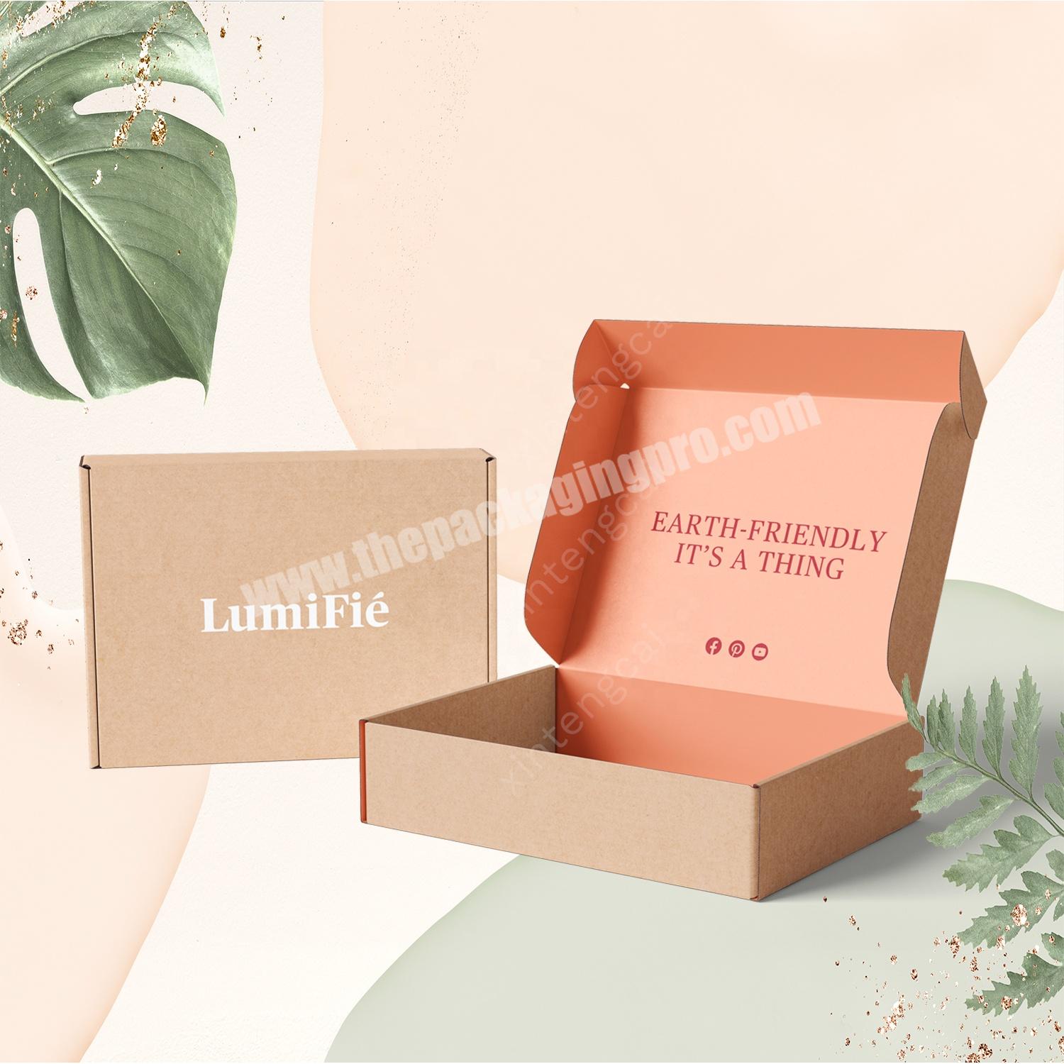 Free Design Natural Supplement Packaging Box, Eco-friendly Custom Logo Paper Mailer Box, Shipping Mailing Box For Cosmetic