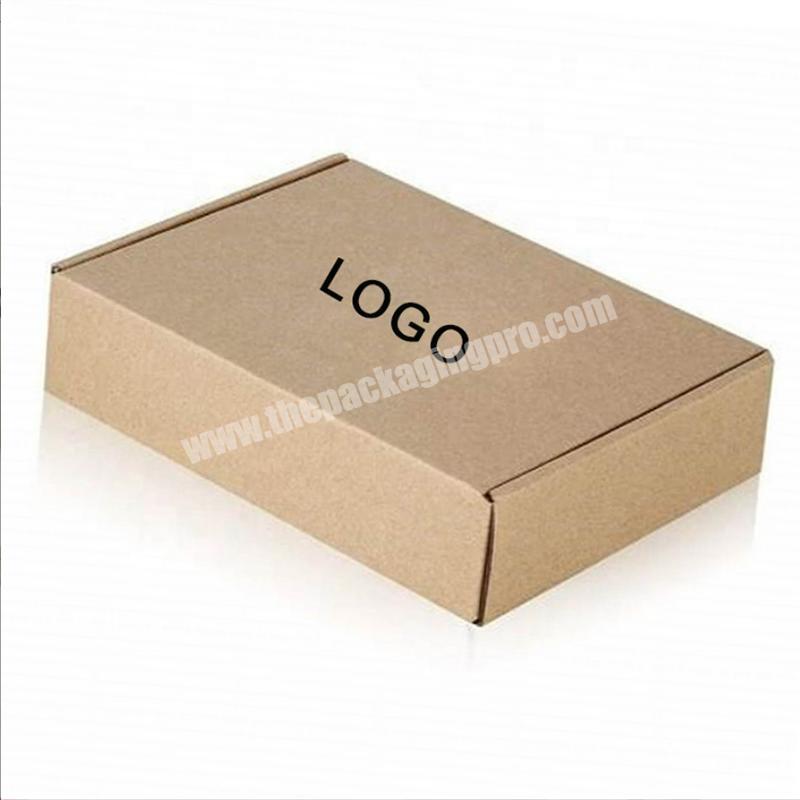 Gift packaging box customized clothing accessories hardware Kraft carton aircraft box printing logo