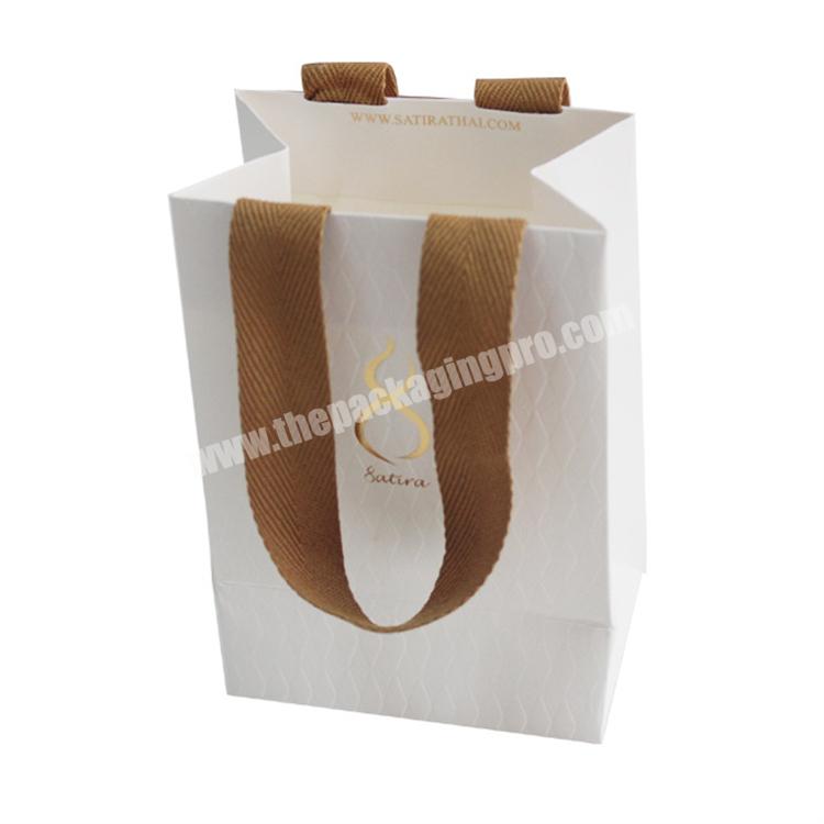 Good Price Your Own Logo Small Specialty Paper Tote Luxury Gift Jewelry Shopping Paper Bag