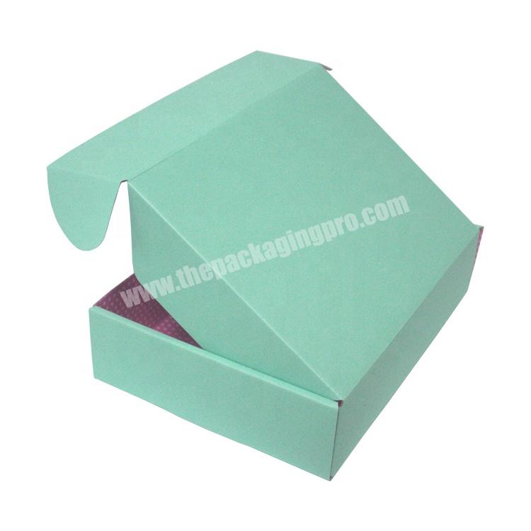 High Quality Easy Folding Wholesale Custom Printing Luxury Apparel Packaging Corrugated Paper Box