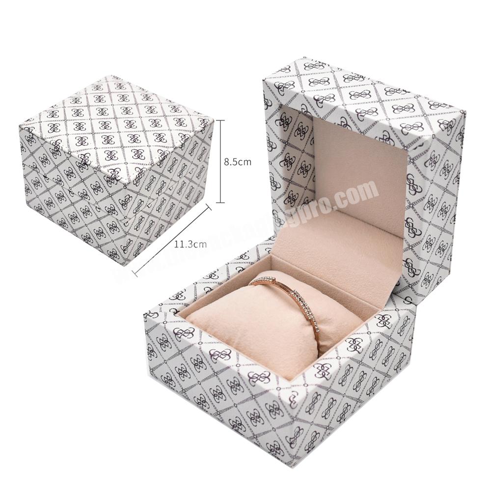 Jewelry organizer box storage jewelry ring necklace white packaging gift luxury big paper boxes with logo custom jewelry boxes