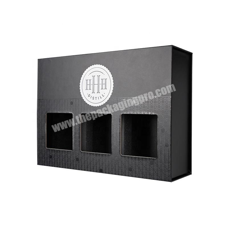 Luxury  Paper Box Custom Logo Magnetic Printed Cardboard Box Wine Packaging Boxes