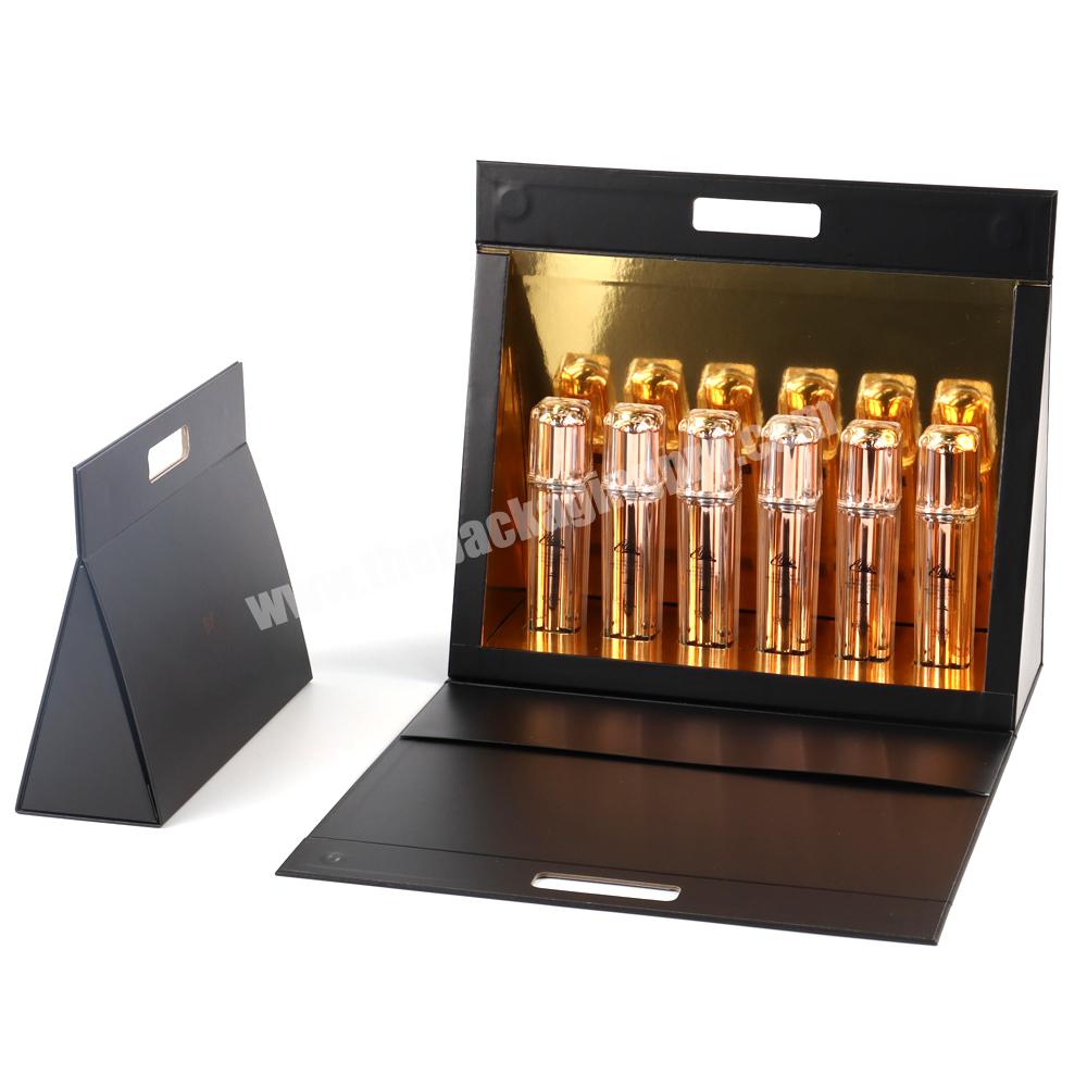 Luxury Design Empty Beauty Cosmetics Perfume Box Essential oil Bottle Cosmetic Gift Paper Packaging Box Custom Perfume Gift Box