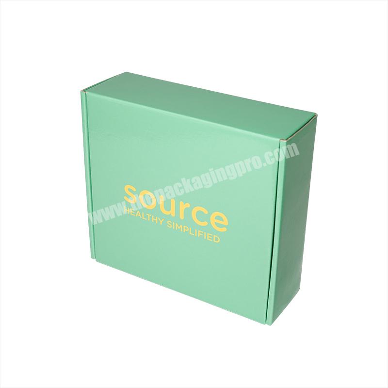 Luxury Recyclable Custom Apparel Mailing box Corrugated Paper  Clothing Dress Skin Care Cosmetics Shipping Packaging Box