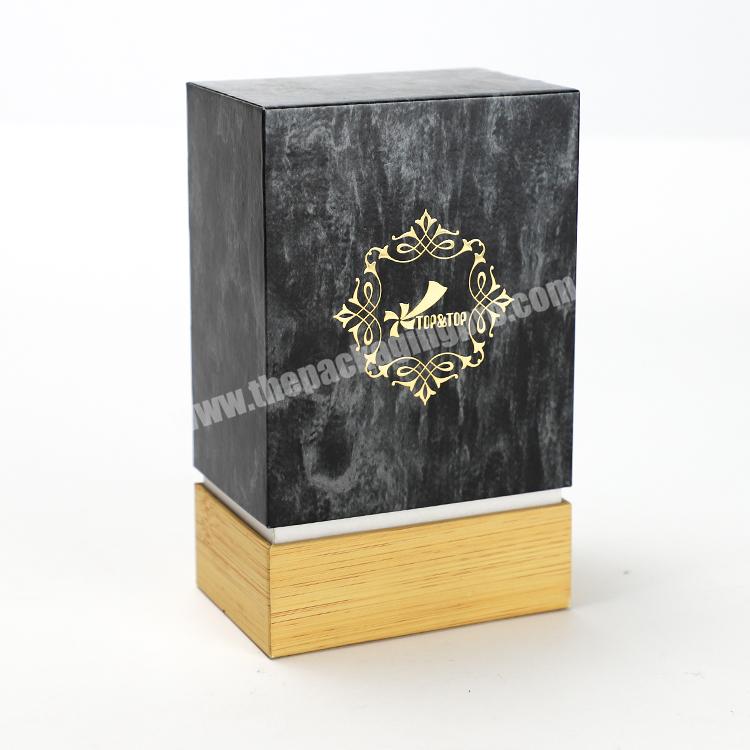 Luxury Small Baby Essential Oil Dropper Kit Black 100Ml 50 Ml 15Ml 10Ml Package Spray Perfume Glass Bottle Square Box Packaging