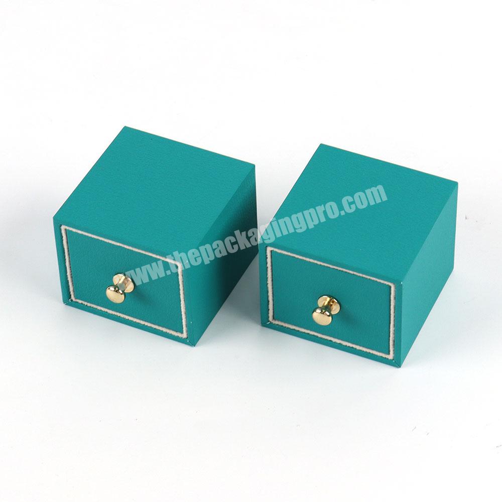 Luxury cardboard gift jewelry paper box delicate appearance jewelry gift drawer packing box gift display jewelry packaging box