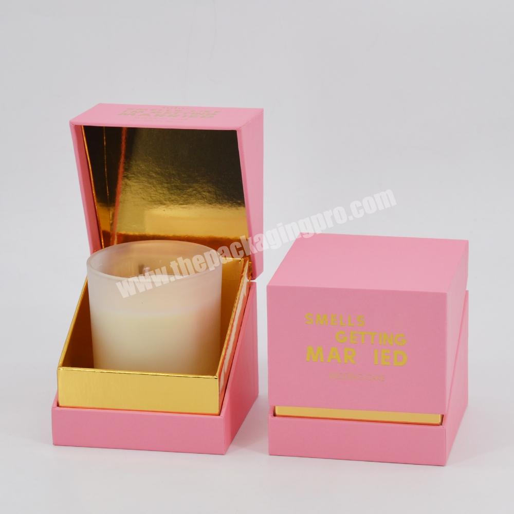 Qatar Printed Custom Candle Packaging Boxes Packaging With Logo in Qatar
