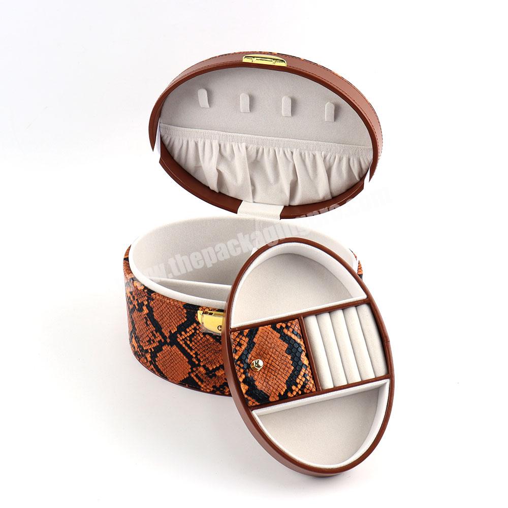 Luxury customize fine jewelry box watch and jewelry organizer box travel jewelry box organizer storage case packaging