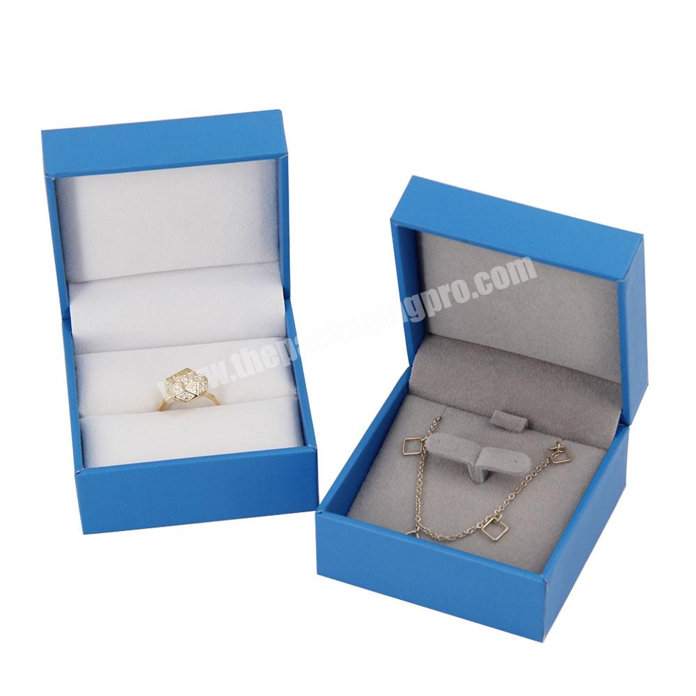 Luxury customized personalised logo jewelry gift box closure lovely small travel jewelry box jewelry organizer bracelet necklace