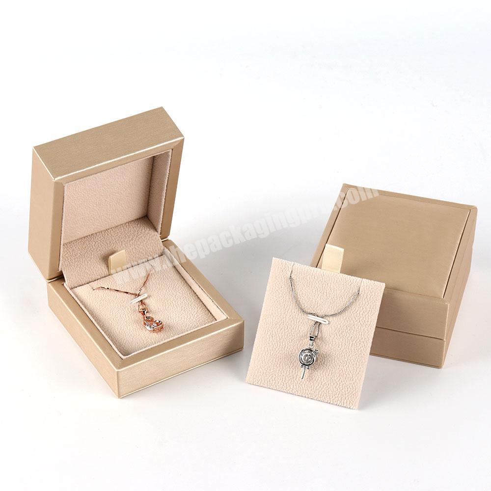 Luxury necklace ring jewelry packaging box new jewelry box couple necklace multifunction packaging jewelry box