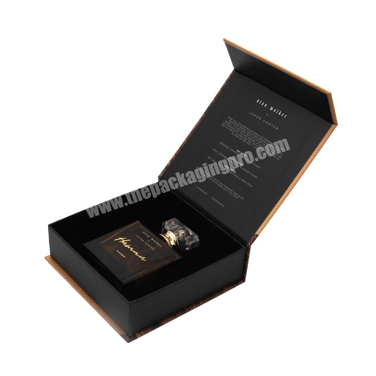 Luxury print logo paper design perfume package gift sets Box Gift Packaging Candle Jars With Lid And Boxes