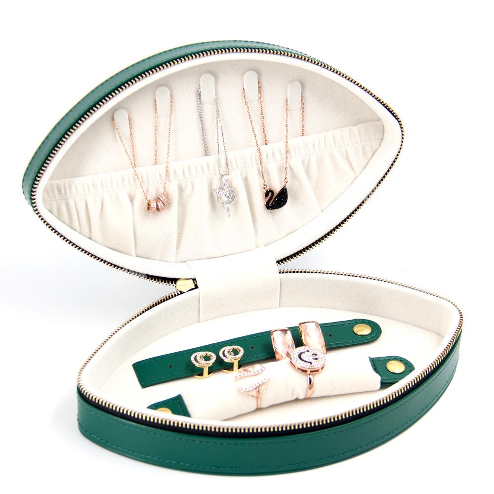 Luxury travel storage fine jewelry gift box packaging ring necklace bracelet jewelry box western travel custom gift ring box