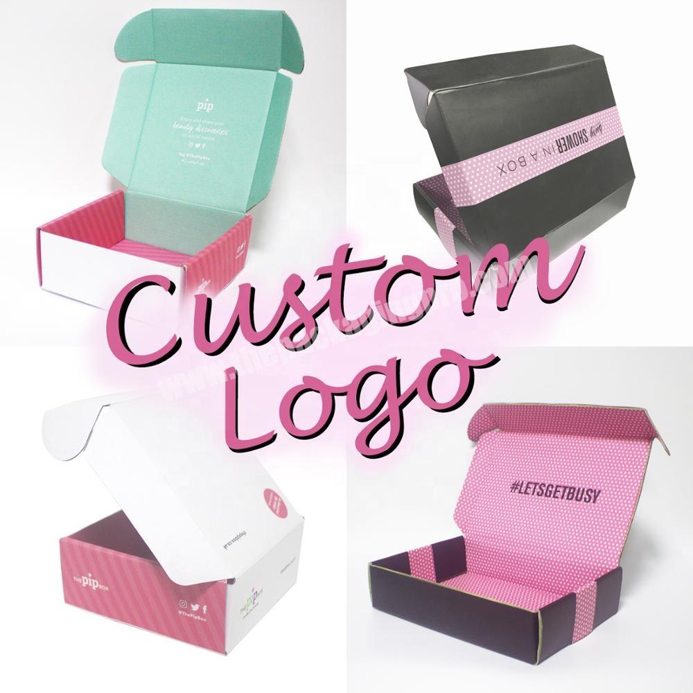 Mailer Box Manufacture Customized Colored Mailer Boxes With Custom Logo Printed, Durable Apparel Packaging Boxes For Hat