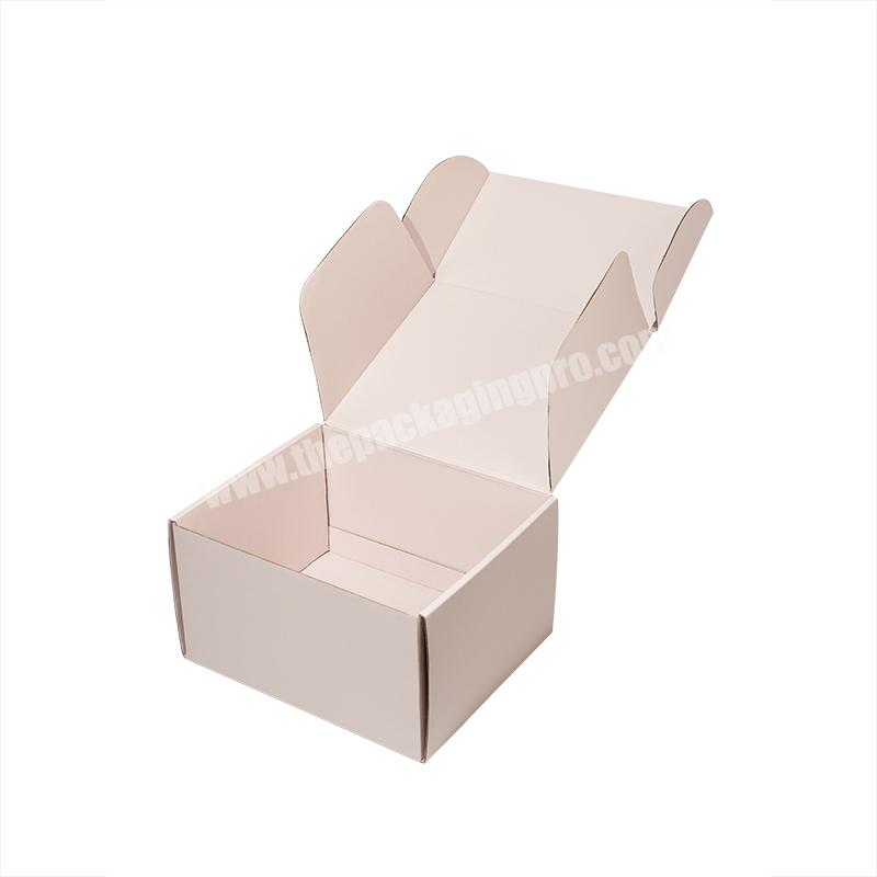 Manufacture Customized Logo Colored Cardboard Cartons Corrugated Large Shipping  Mailer cloth box