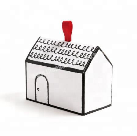 New Design Customized House Shape Christmas Gift Box