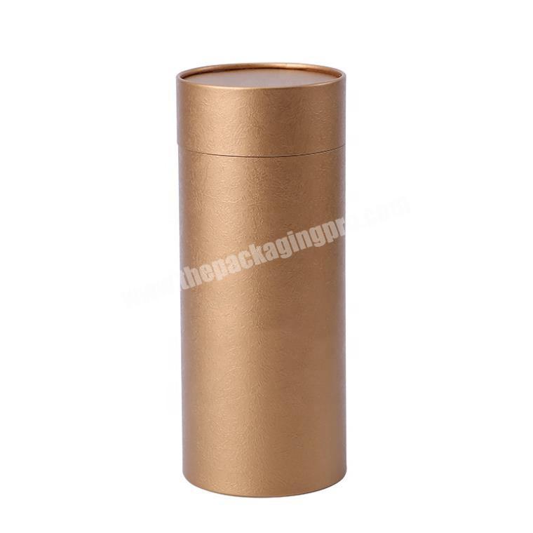 New product Essential oil gold paper packaging lipstick box cosmetic Tube box