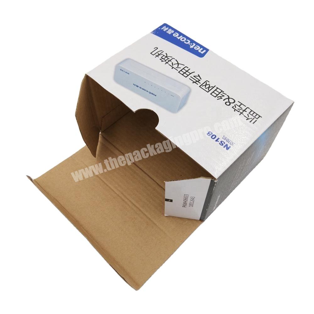 Paper or corrugated folding packaging box for consumer electronics