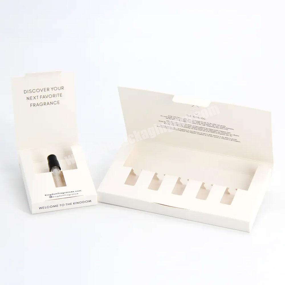 Personalized cardboard cosmetic box gift packaging custom cosmetics wall-mounted storage gift box luxury essence perfume box