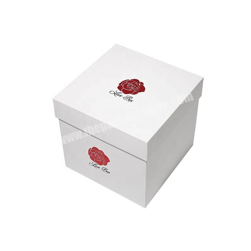 Product Customize Top Lid Box Packaging Printing Clothes Apparel Paper Gift Box with Logo Packaging