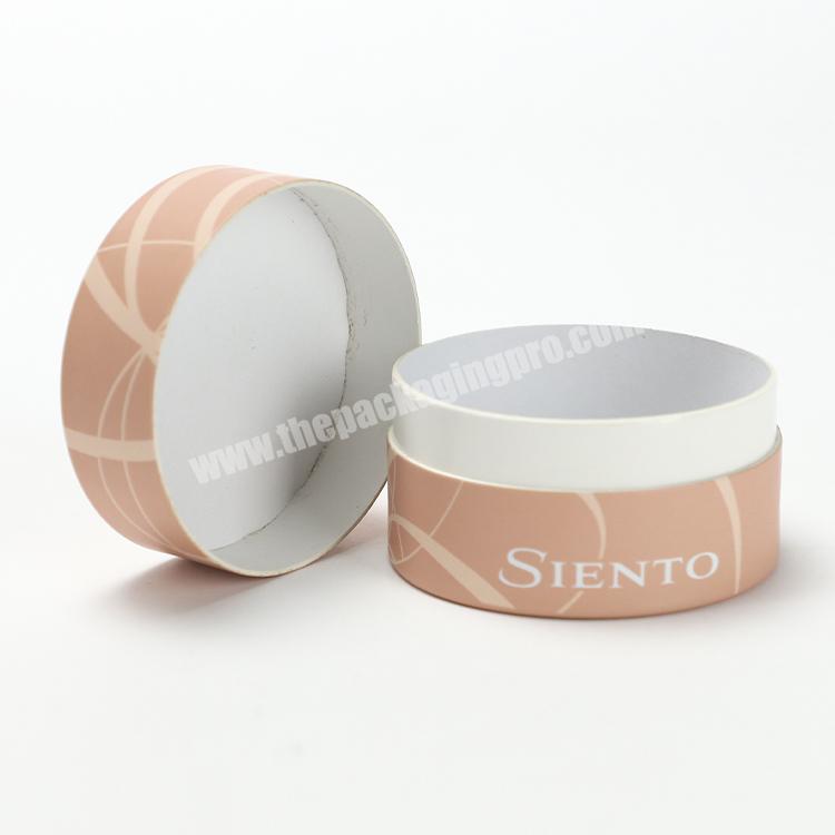 Professional Custom Fashion Paper Round Jewelry Cylinder Tube Packaging Sweet Cardboard Box With Insert