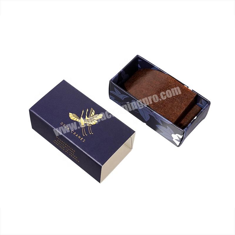 Recyclable Customized Printing Logo Cardboard Paper Box Gift Box Luxury Chocolate Packaging Drawer Boxes For Dessert