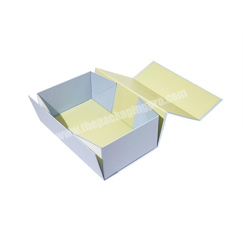 Luxury Embossing Folding Shoe Box with Magnetic Closure