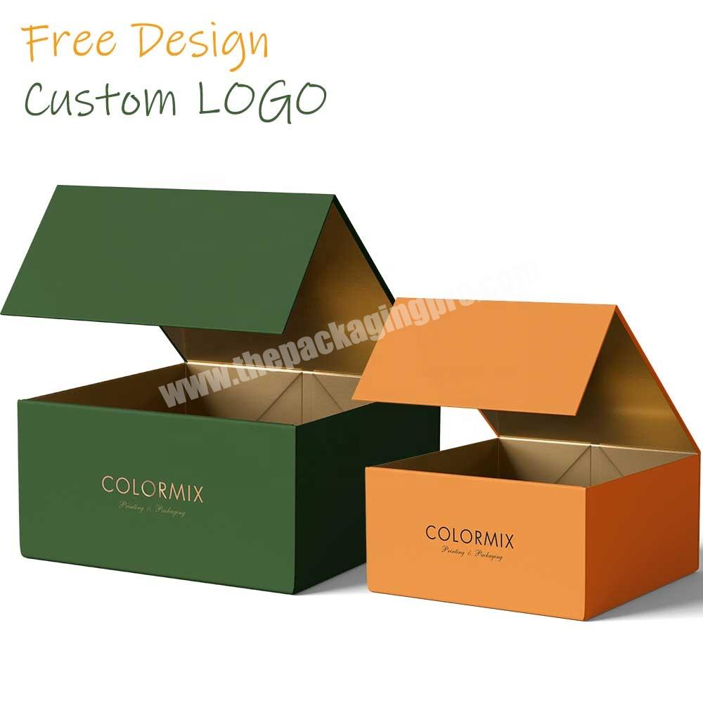 Small Packaging Perfume Bottle Skincare Cosmetic Packaging Box Flat Large Foldable Box Packaging Paper Box