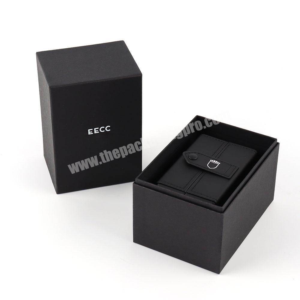 Watch box custom logo luxury rigid cardboard luxury gift storage case paper packaging watch box pu leather watch gift box