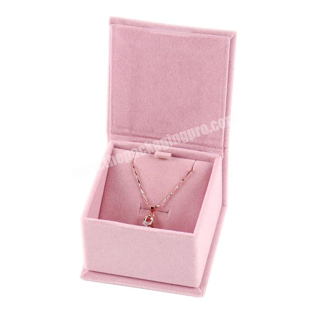 Wedding ring jewelry set gift packaging box with custom logo jewelry box ring necklace earring packaging jewelry box