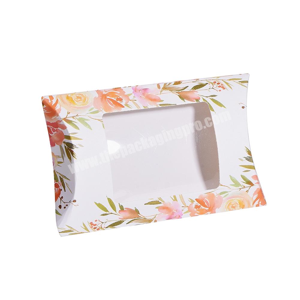 Wholesale Custom Design Luxury Acrylic Clear Soap Flower Earring Jewelry Gift Box Packaging